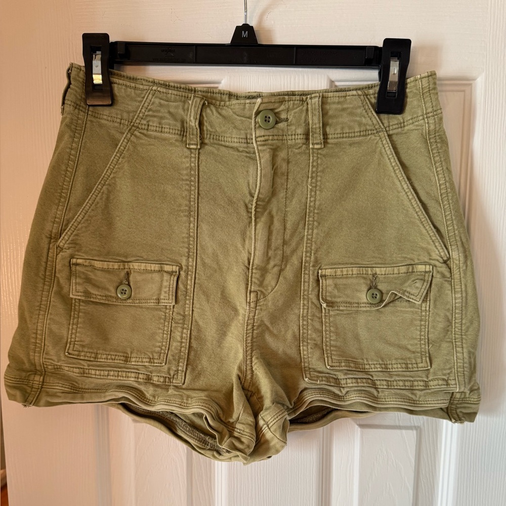 American Eagle Outfitters Khaki Women's Cargo Shorts